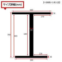 円テーブル(φ750) (天板黒)