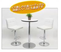 ハイテーブル(白)