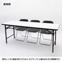 会議テーブルW1800×D600(白)