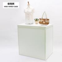 スクエア展示台(側板付)　H925×W300×D300