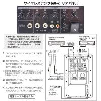 ワイヤレスアンプセット(60W)